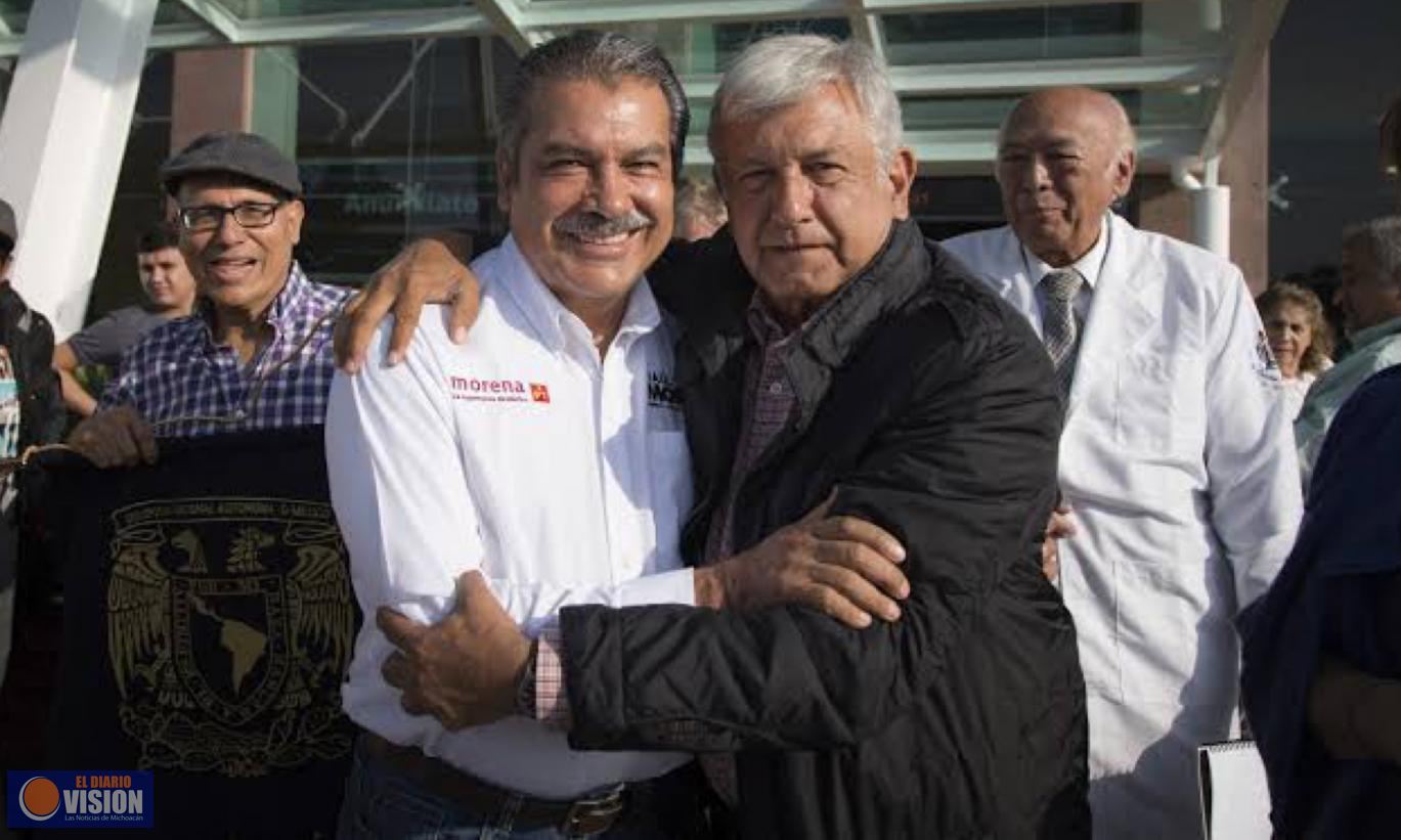 INE juega sucio, bajar candidatura de Morón, antidemocrático: López Obrador