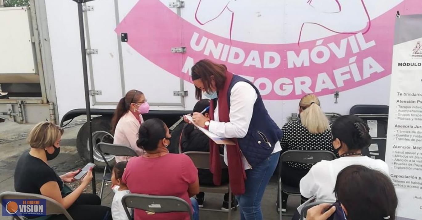 Realiza IMUJERIS, Jornada de Detección del Cáncer de Mama