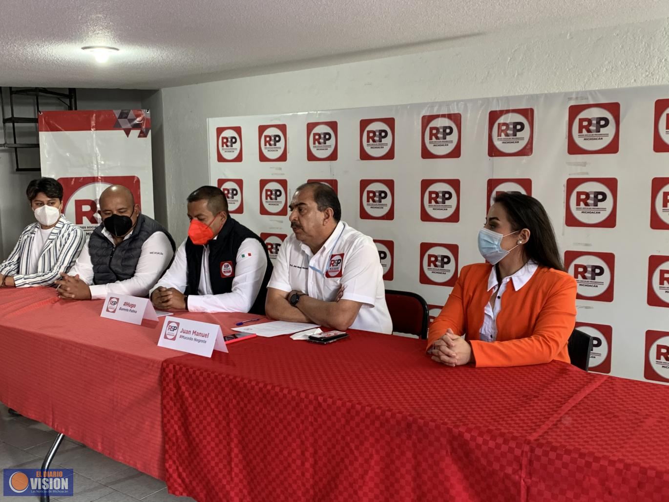 RSP Michoacán presenta plantilla del municipio de Zitácuaro 