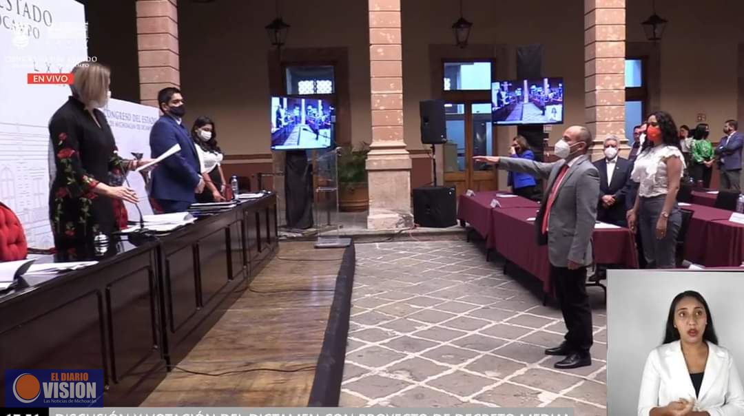 Congreso ratifica a Eric Gaona, como Presidente sustituto de Tarimbaro
