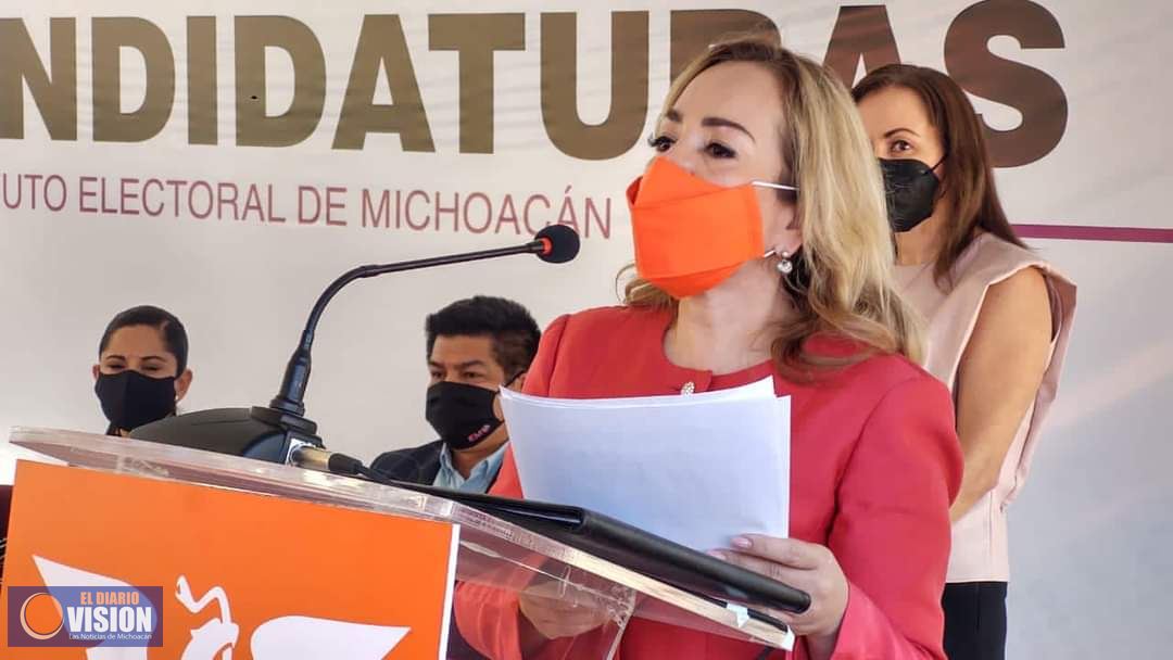 Mercedes Calderón, iniciará campaña en Pátzcuaro