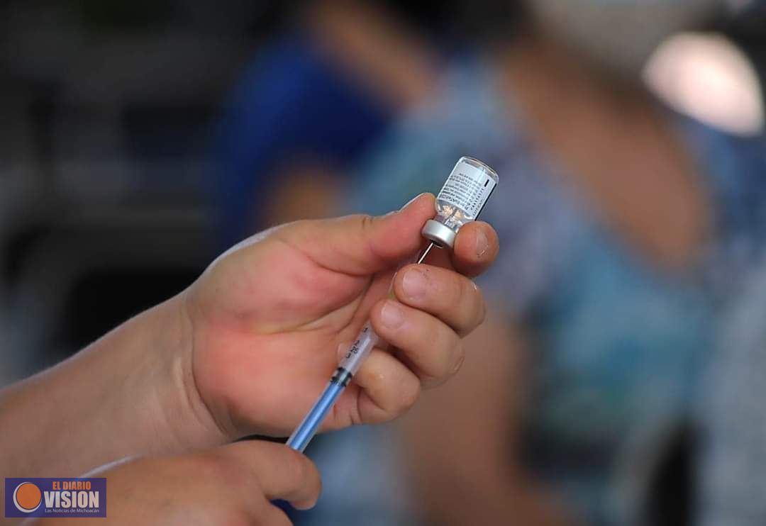 En Michoacán se han aplicado más de 280 mil vacunas anti COVID-19