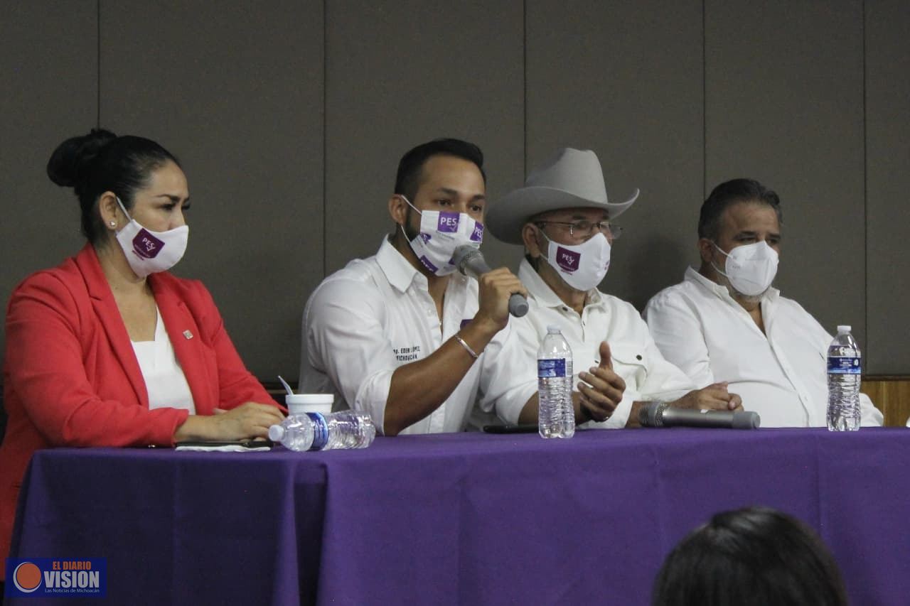 Que garanticen la seguridad de nuestros candidatos¨  Eder López García
