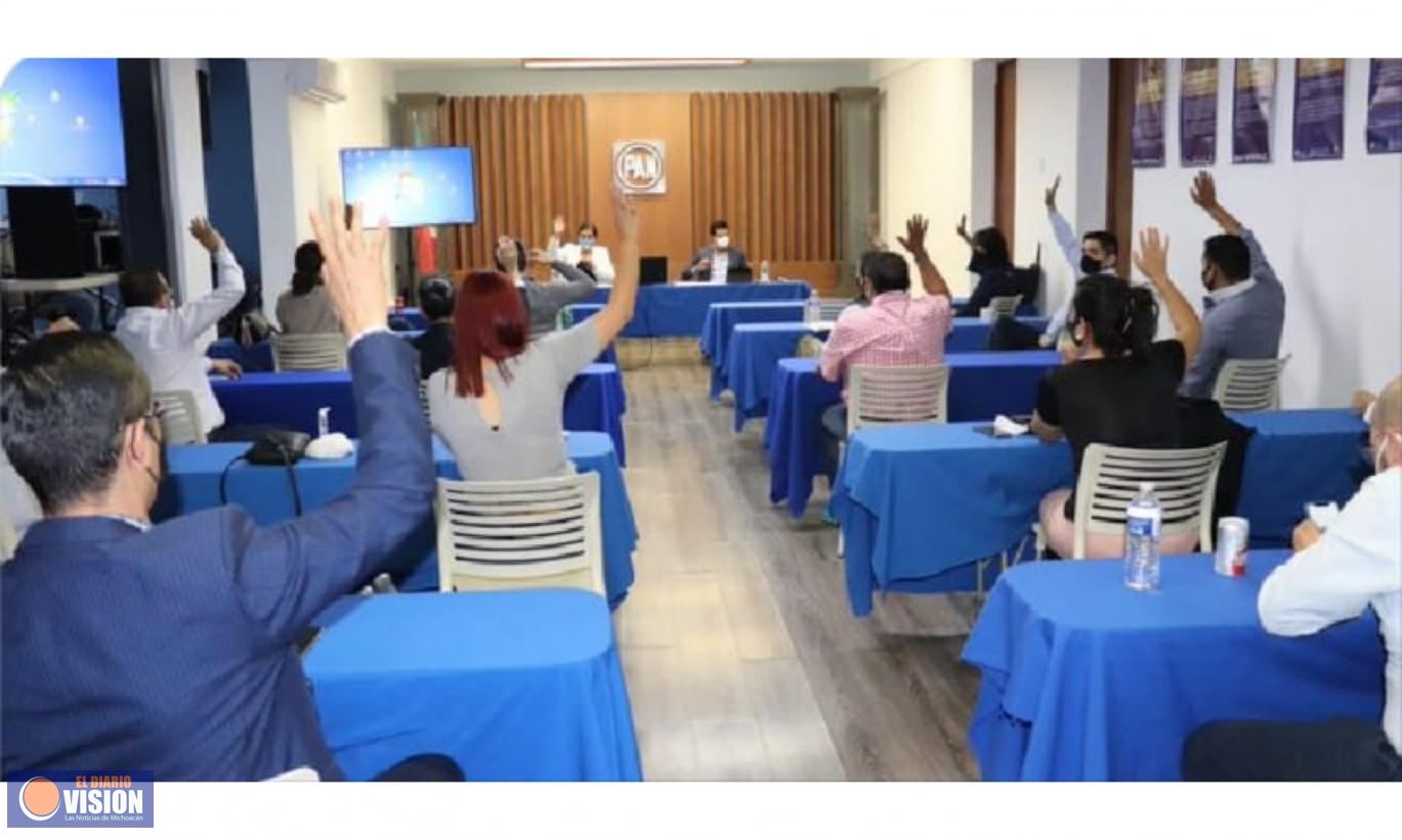PAN Michoacán avala propuesta de candidatos por ayuntamientos