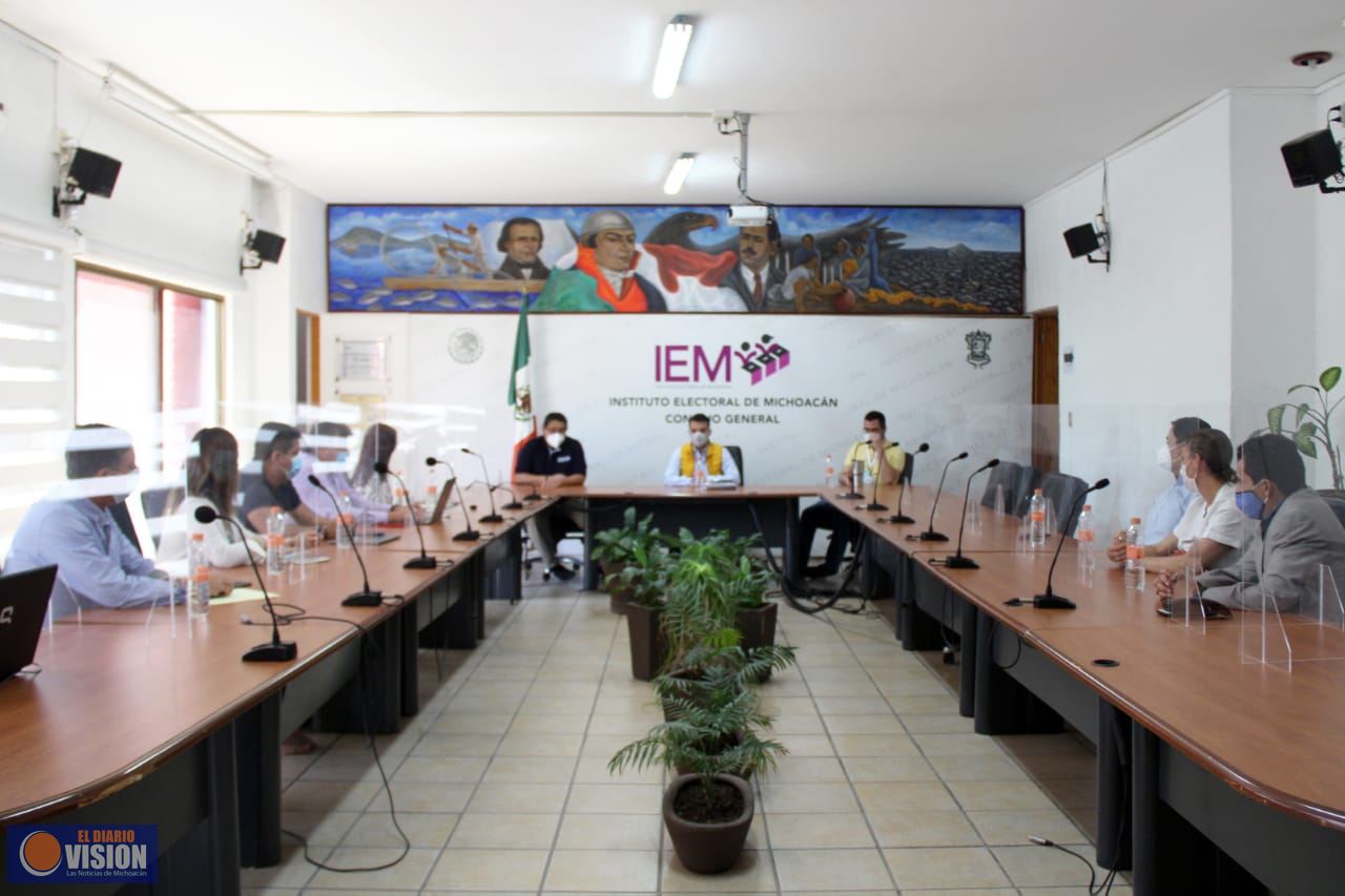 IEM sesionará hoy, para aprobar protocolo de seguridad sanitaria, en jornada electoral