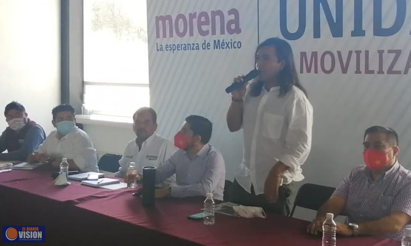 Los 112 Candidatos de Morena, sostienen encuentro estatal