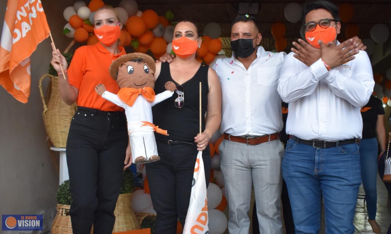 Movimiento Ciudadano inaugura Casa Ciudadana en Briseñas