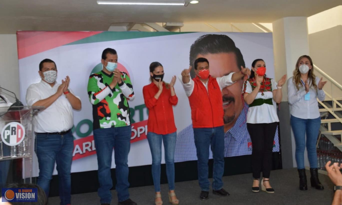Arranca campaña Roberto Carlos López por el distrito 8 Morelia 