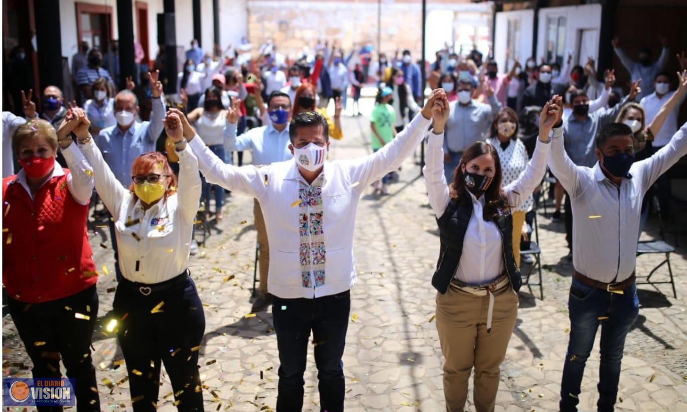 Trabajaré para hacer realidad los sueños de las y los michoacanos: Macarena Chávez