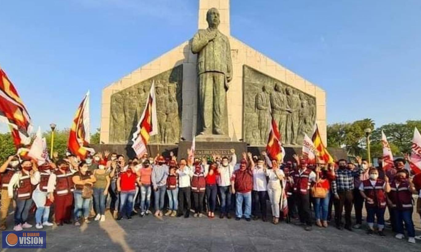Darle continuidad a la 4T, principal oferta de campaña de Paco Huacus 