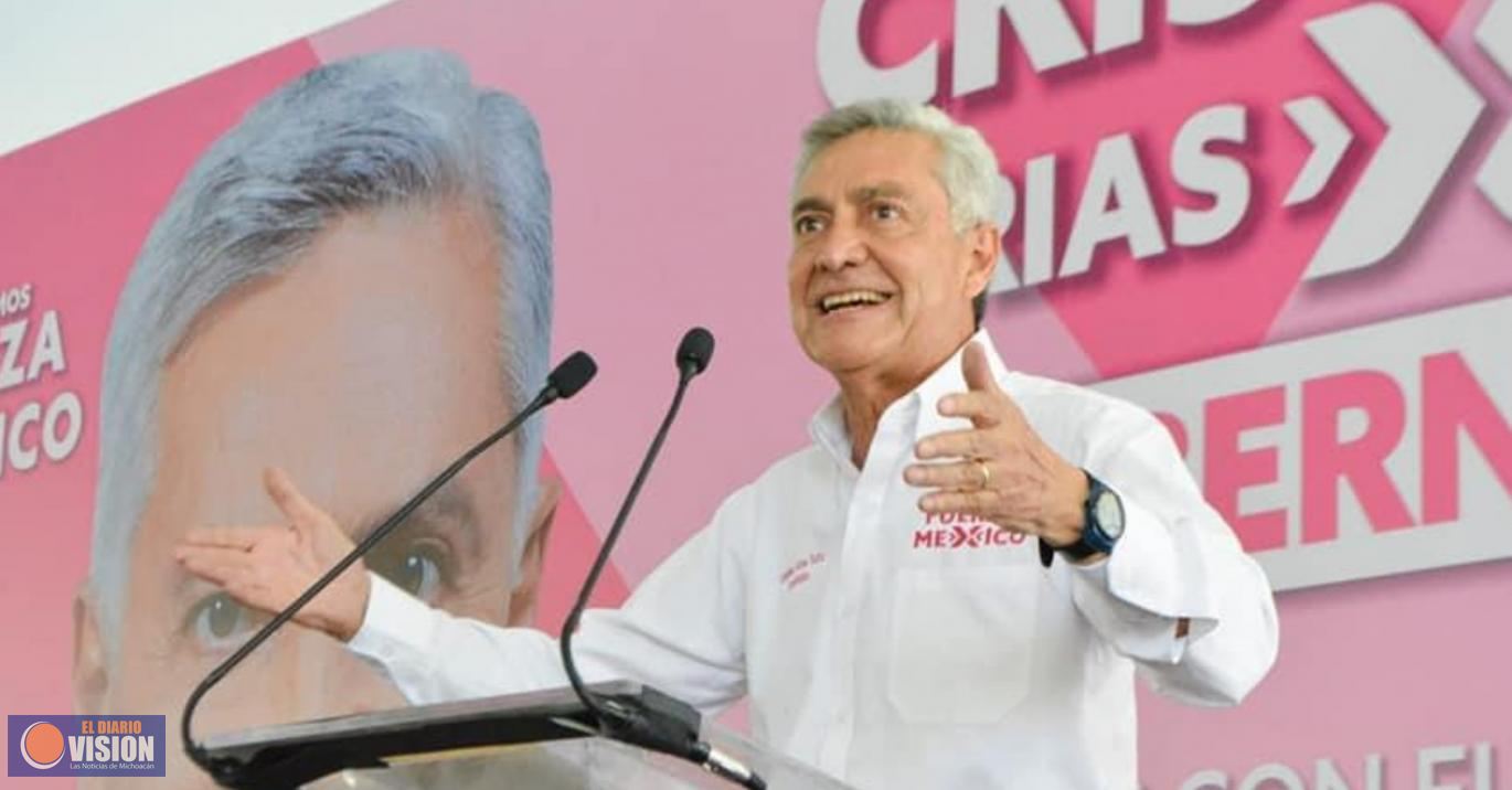 Cristóbal Arias, se desmarca de Fuerza por México , no hay agandalles, afirma 