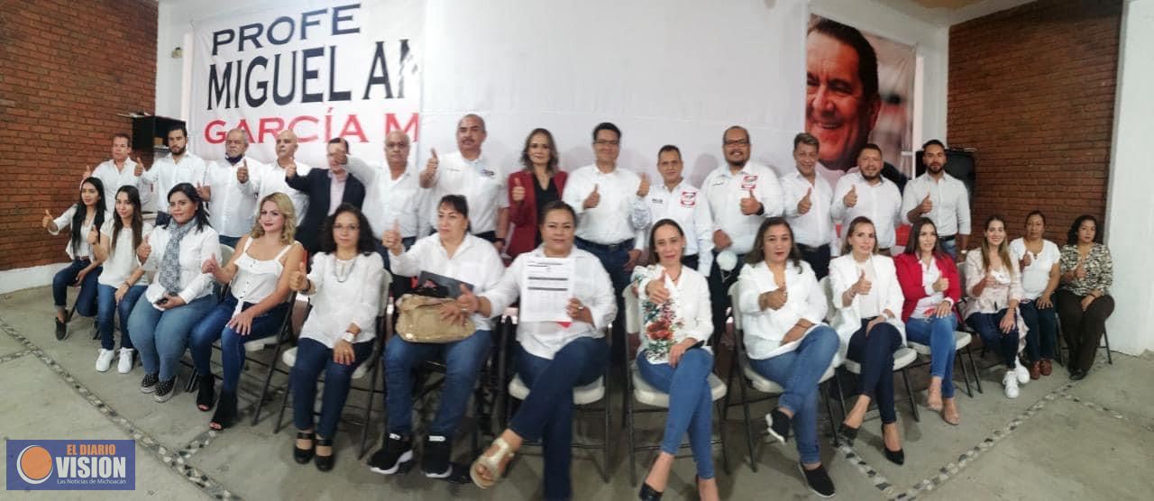 RSP registra a Miguel Ángel García Meza como candidato a la alcaldía de Morelia 