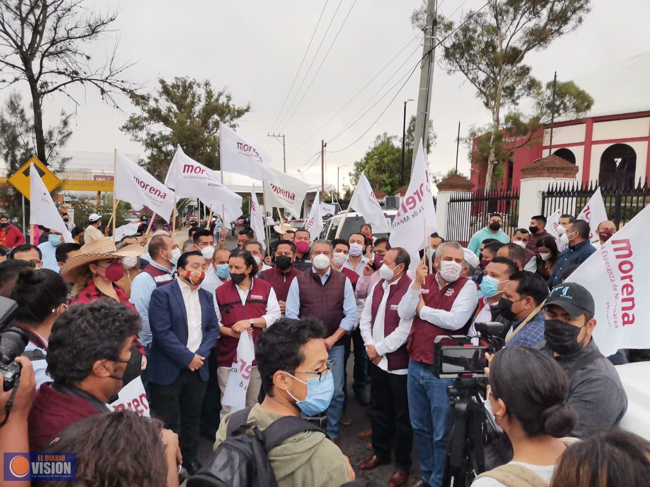 La lucha de Morena, contra quienes quieren secuestrar a la democracia: Alfredo Ramírez