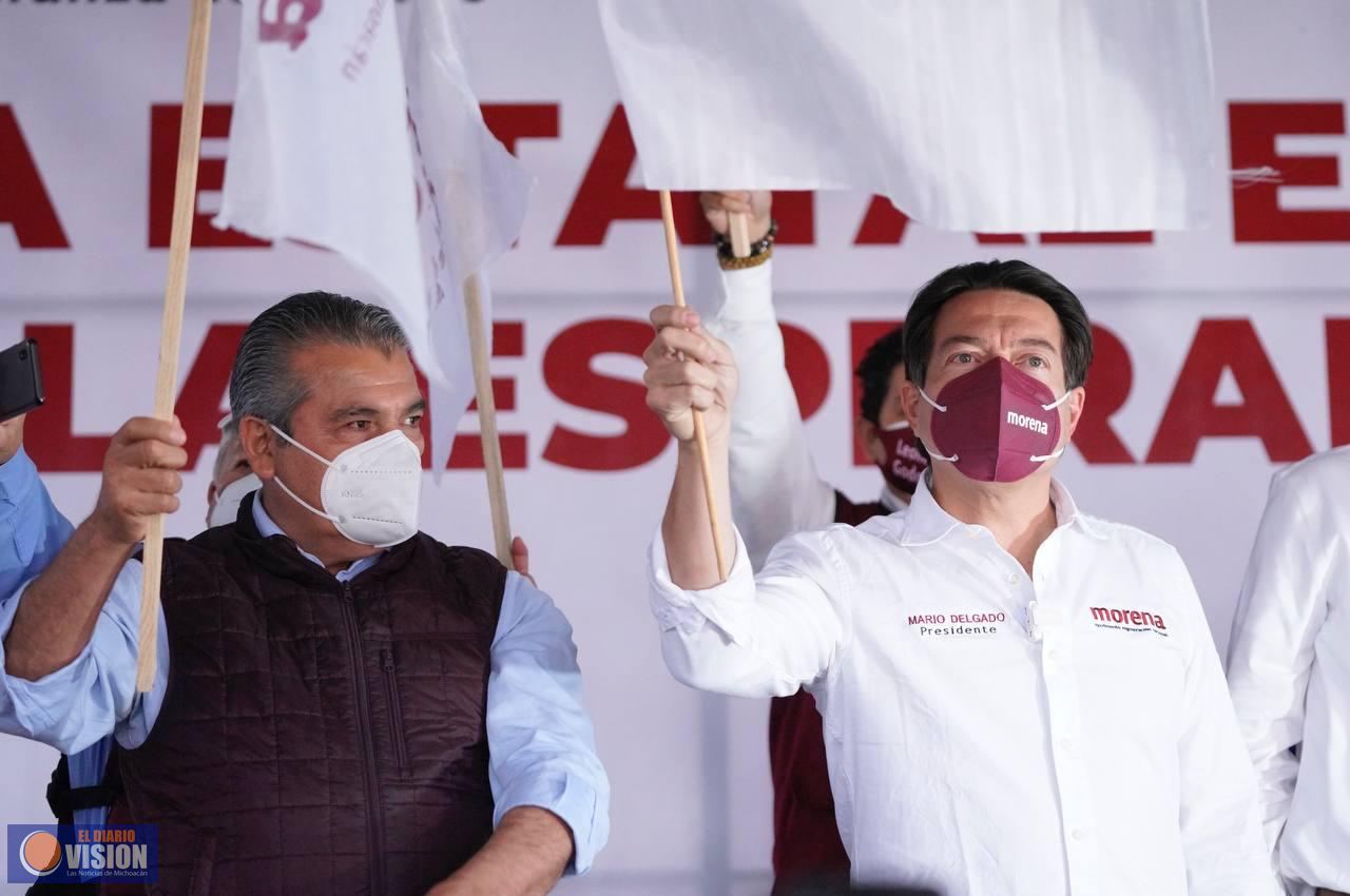 No vamos a permitir que unos traidores a la democracia nos roben la esperanza: Mario Delgado 