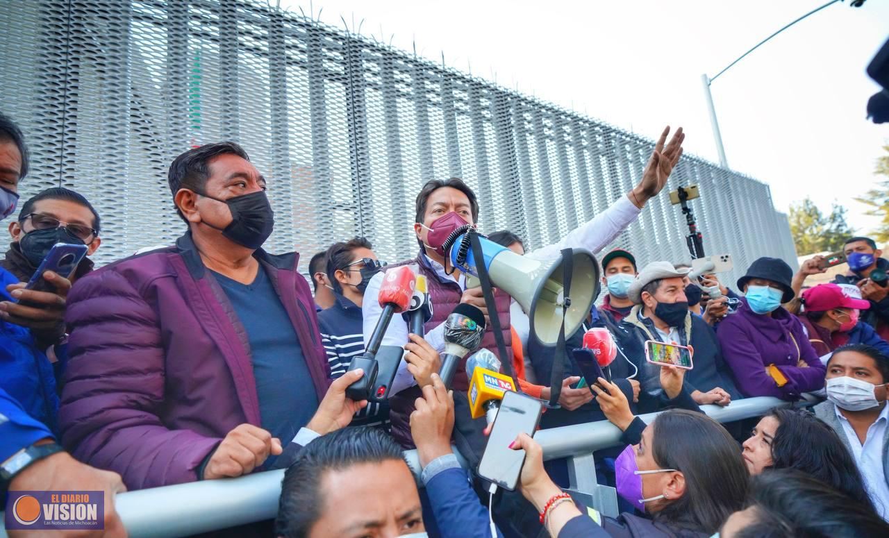 El INE, quiere arrebatarle a los michoacanos, su derecho a decidir : Mario Delgado