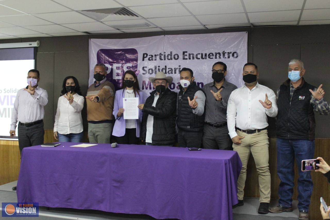 17 Municipios de la estructura de  Morena,se suman al  Proyecto del  PES e  Hipólito Mora 