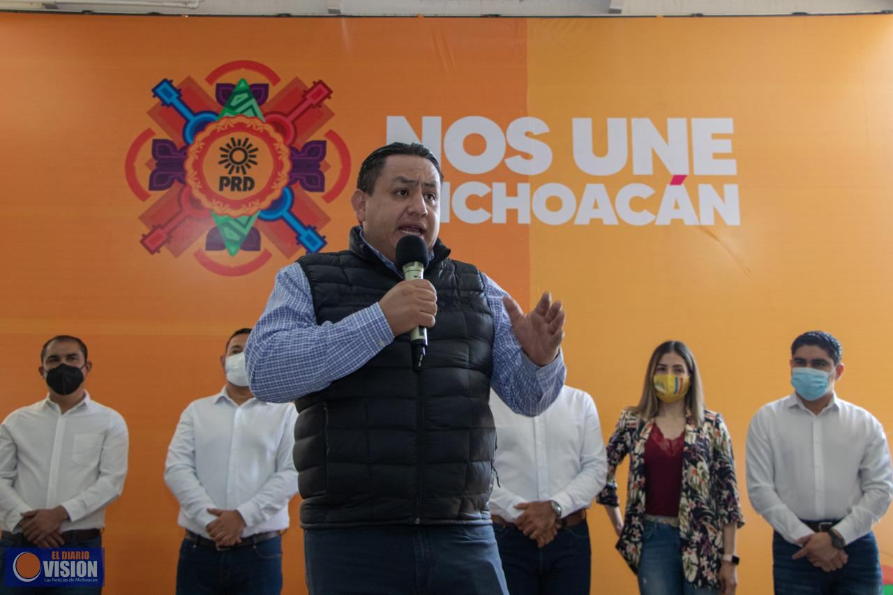 Despliega PRD equipo electoral y jurídico en apoyo a las y los candidatos 