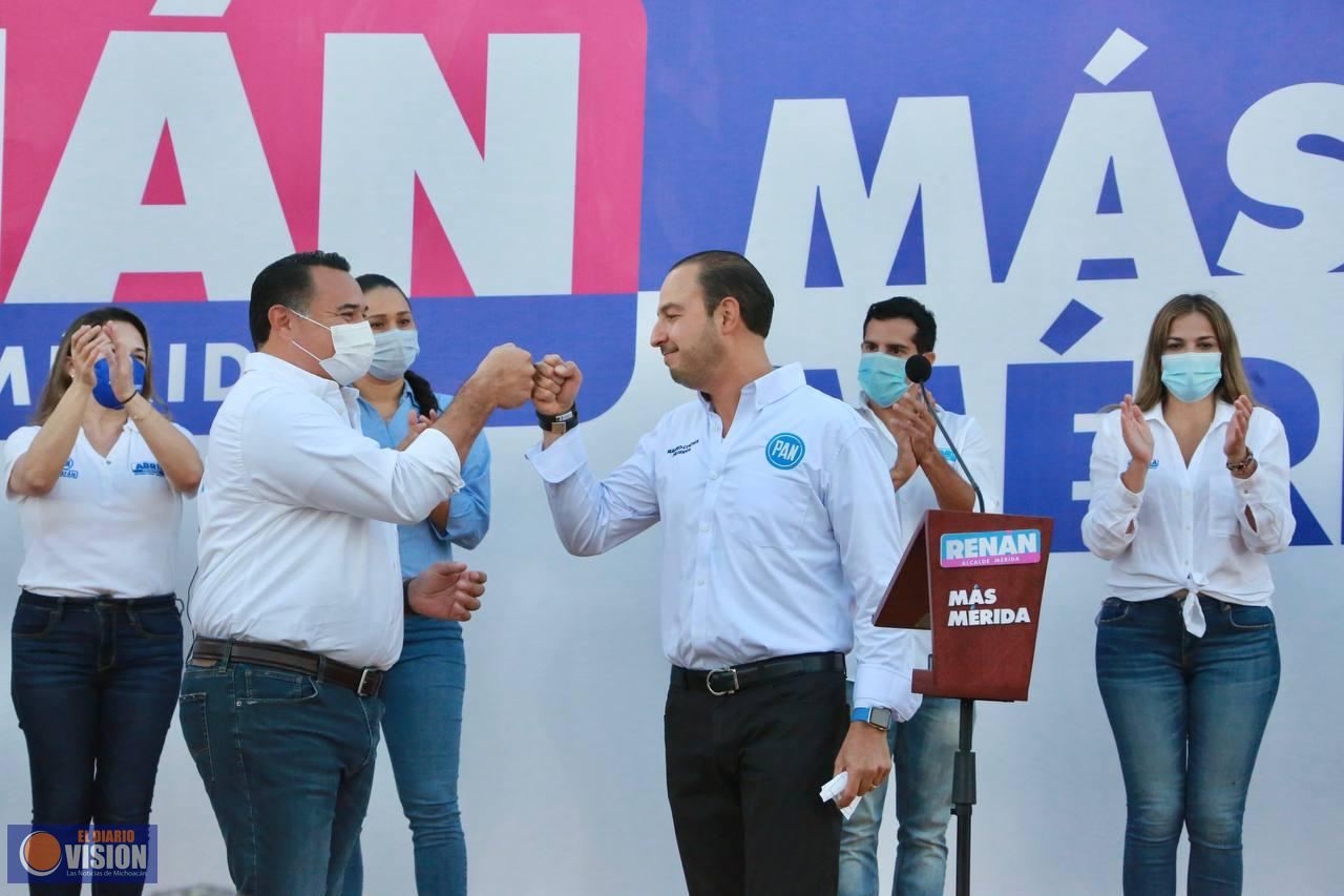En Yucatán, el PAN sí sabe gobernar: Marko Cortés