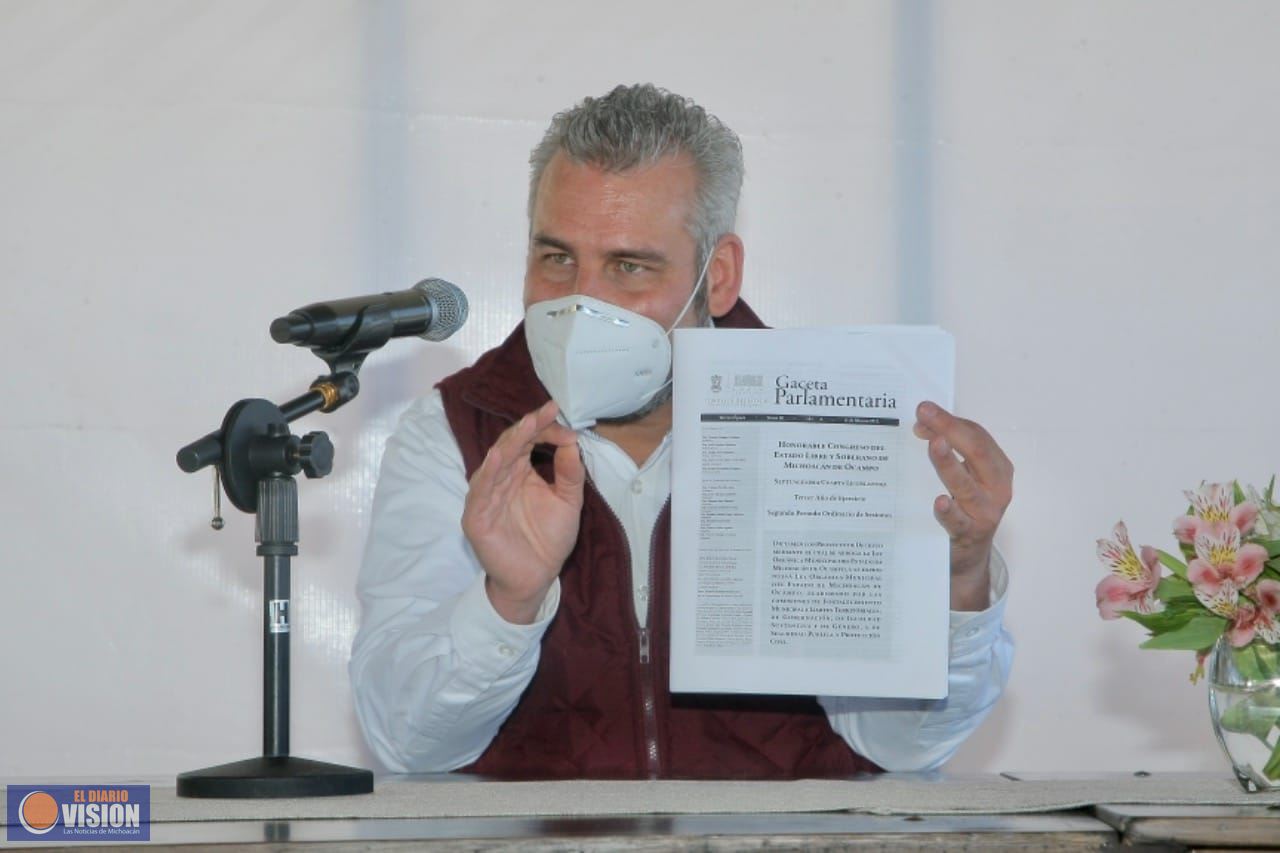 El presupuesto directo ya está en la ley, no depende de voluntad de alcaldes: Alfredo Ramírez