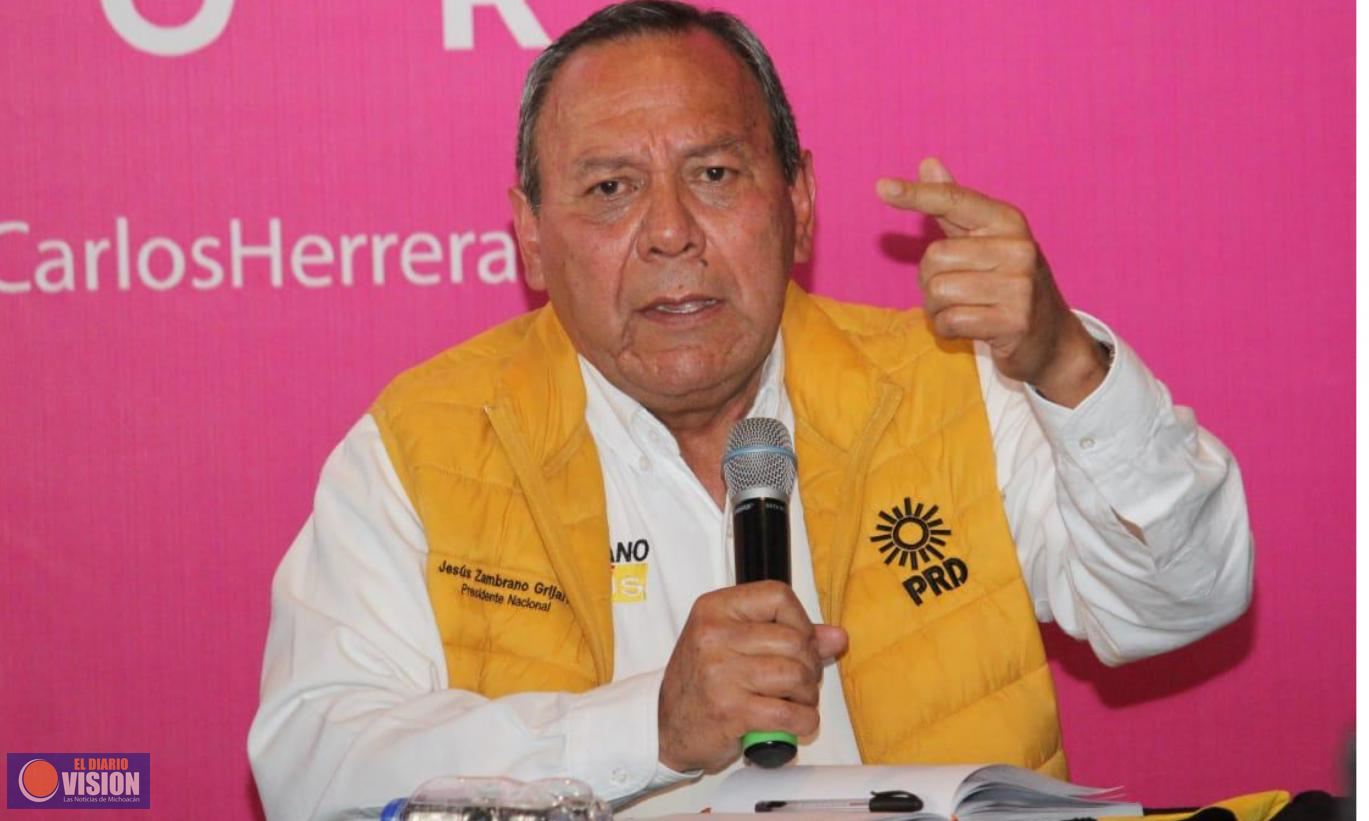 Los de Morena, primero violan la ley y luego se victimizan: Jesús Zambrano 