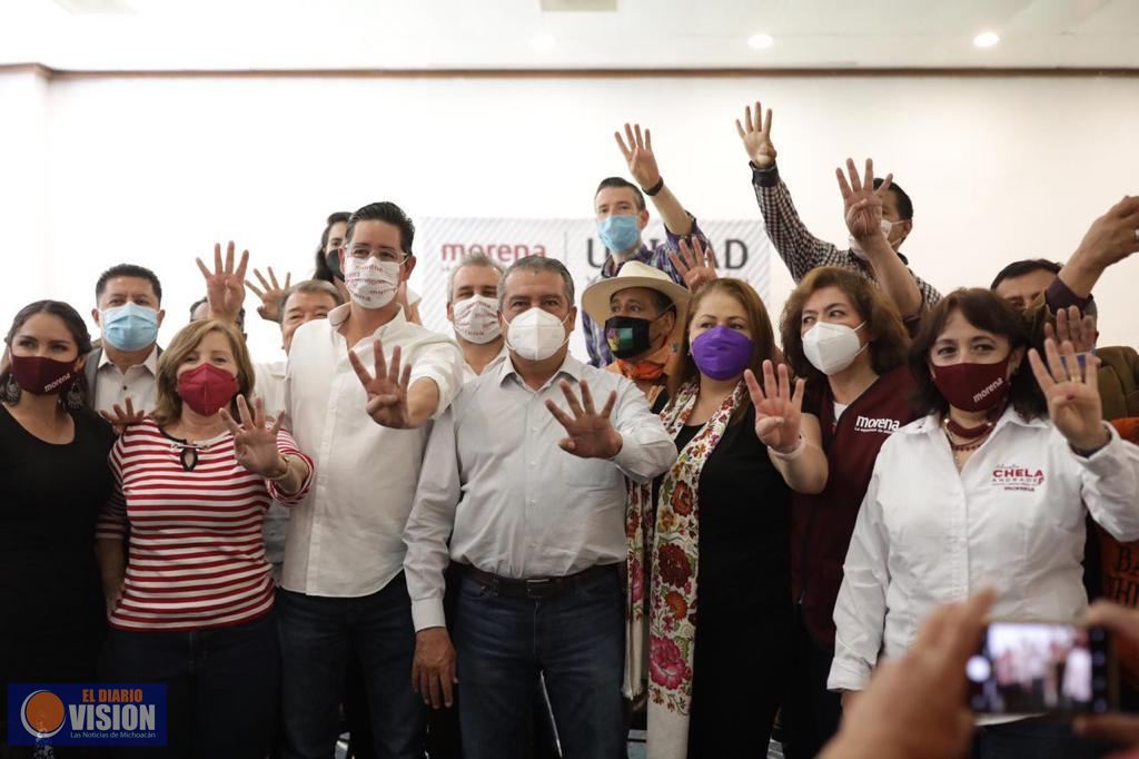 Raúl Morón, listo para iniciar campaña por Gobierno de Michoacán