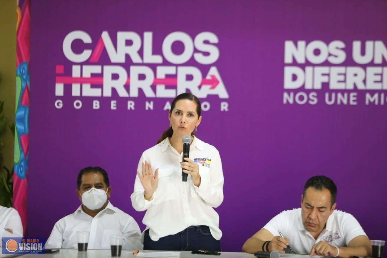 Juntas y juntos vamos a rescatar el Lago de Pátzcuaro: Macarena Chávez