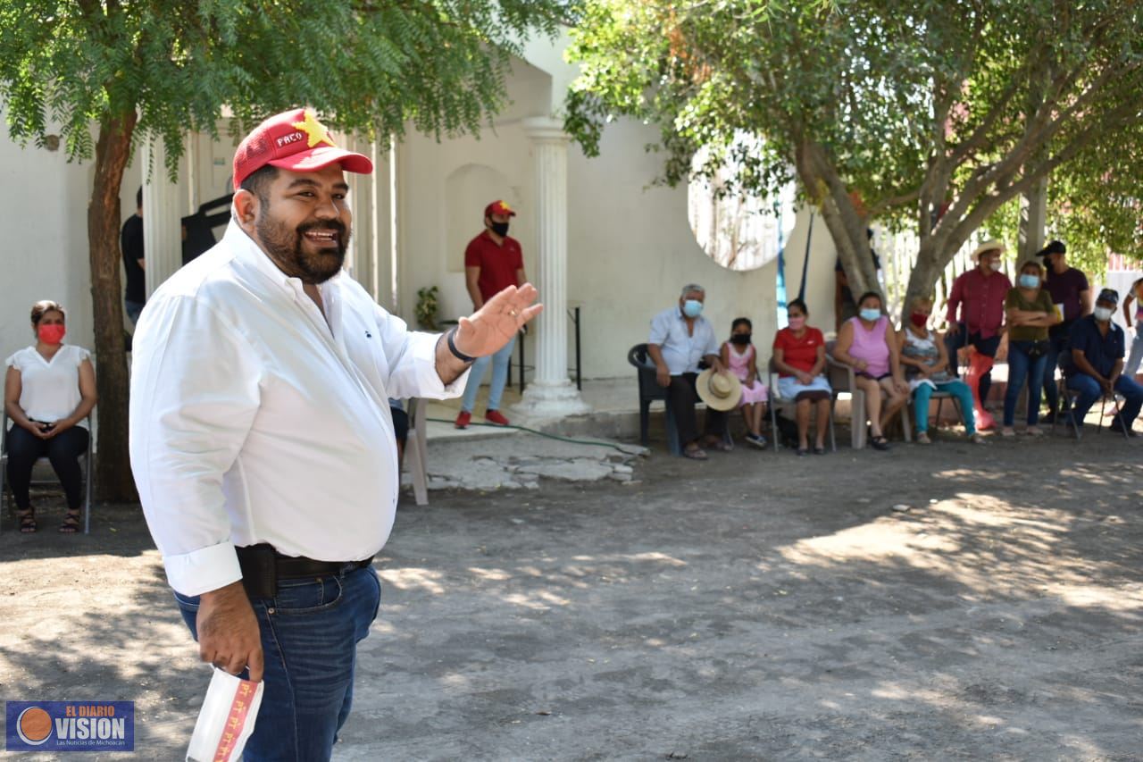 Continuar transformación, una prioridad: Paco Huacus 