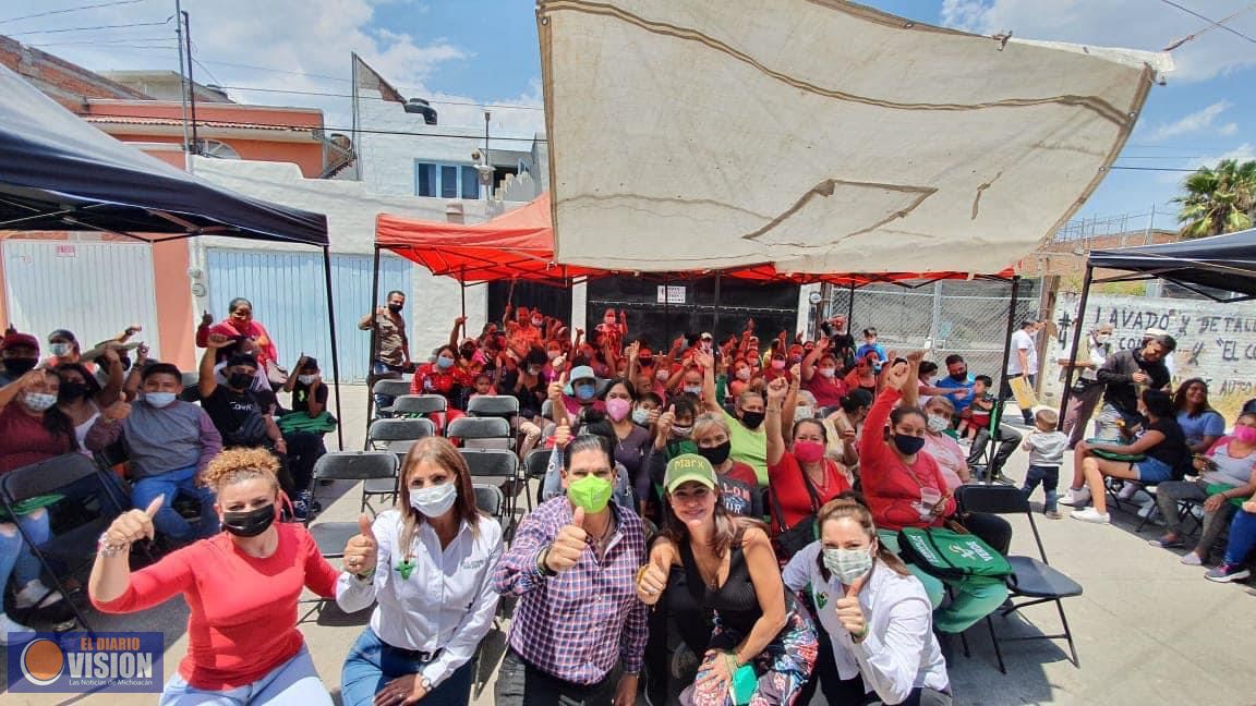 Respalda Partido Verde Michoacán proyectos de las mujeres: Ernesto Núñez