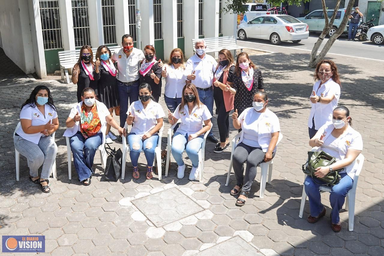 Red de estancias infantiles en Michoacán, será una realidad: Carlos Herrera 