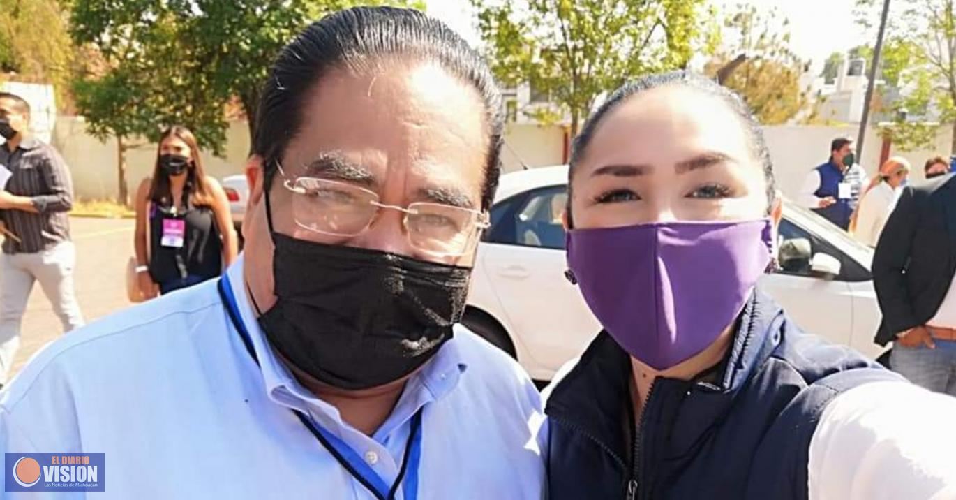 Tzitziqui Peña, candidata del PES, por Morelia