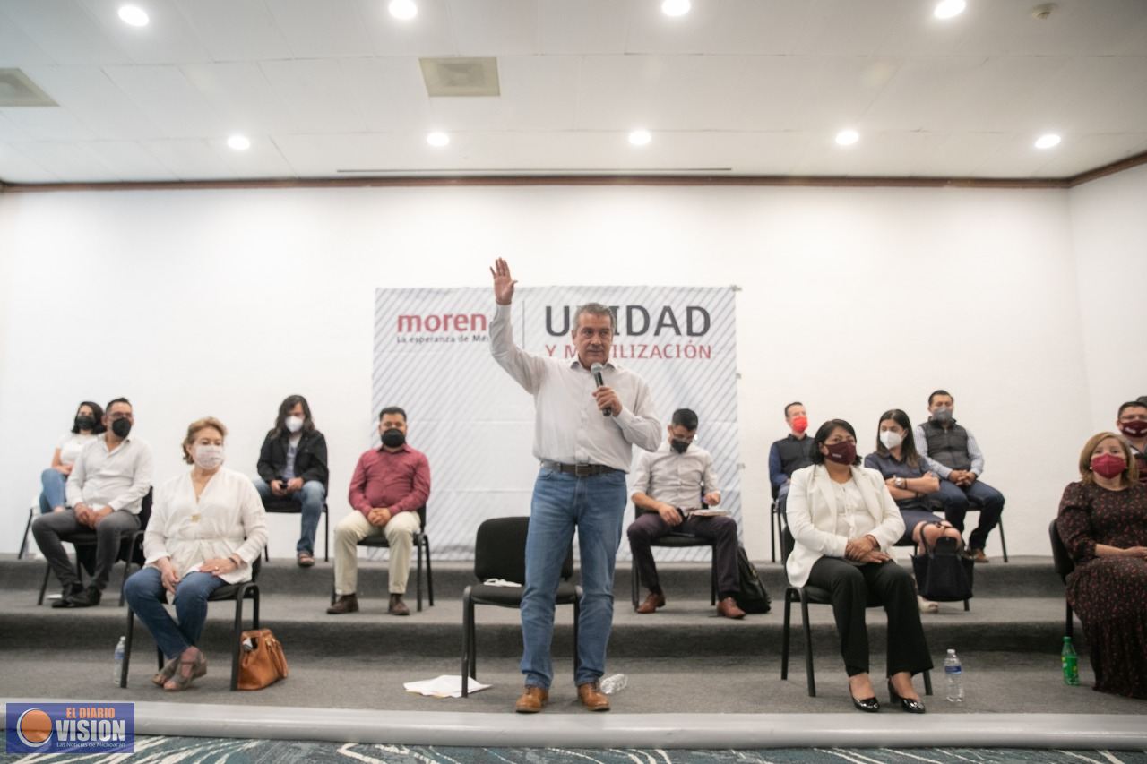 “¡No hay plan B!”, afirman morenistas en respaldo a Raúl Morón
