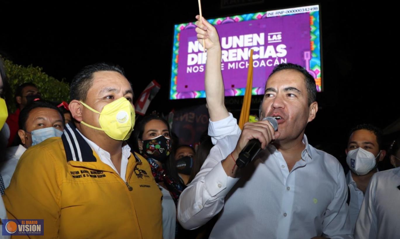 PRD Michoacán preparado y organizado para ganar la mayoría de los municipios 