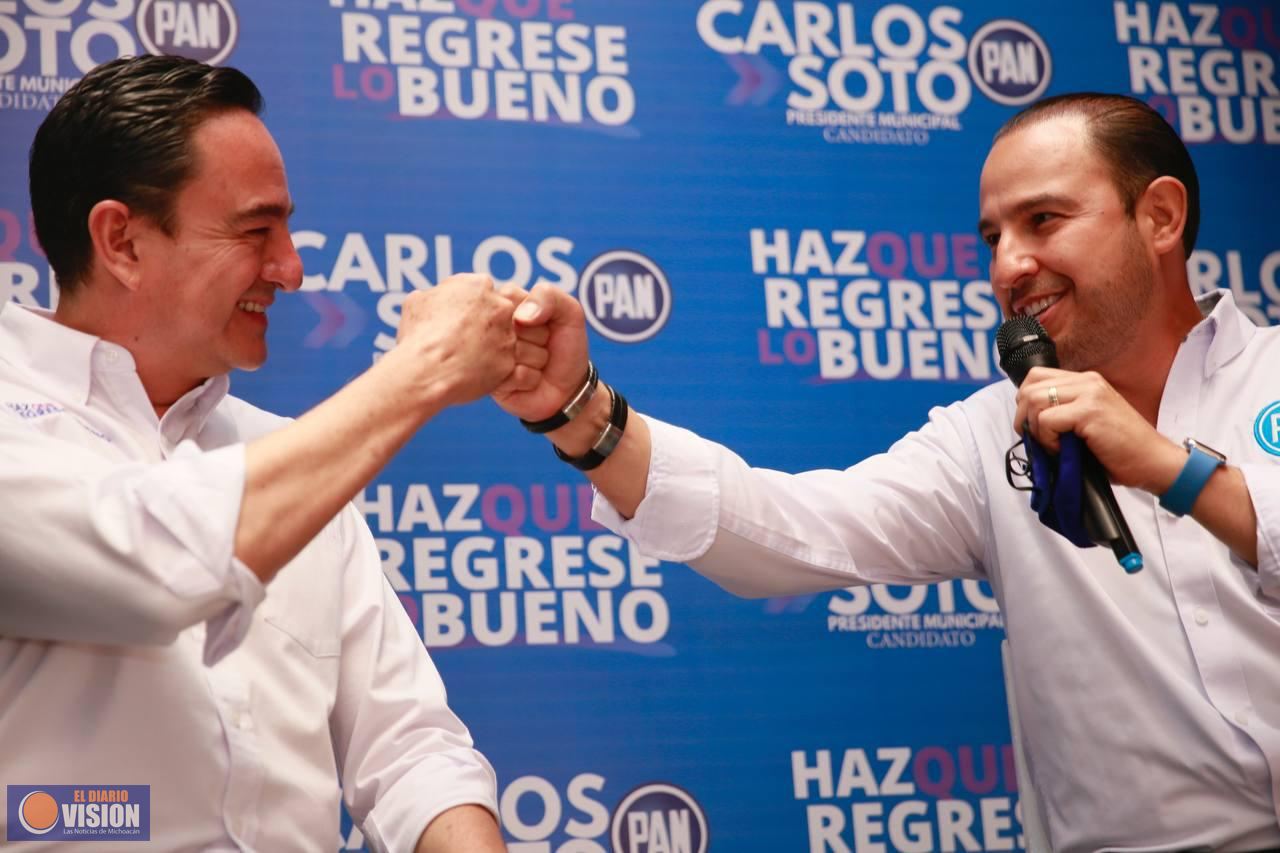 Se acabó el tiempo para los pésimos gobiernos de Morena: Marko Cortés
