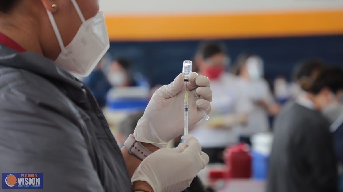 El miércoles 21 de abril, iniciará aplicación de segundas dosis en Morelia