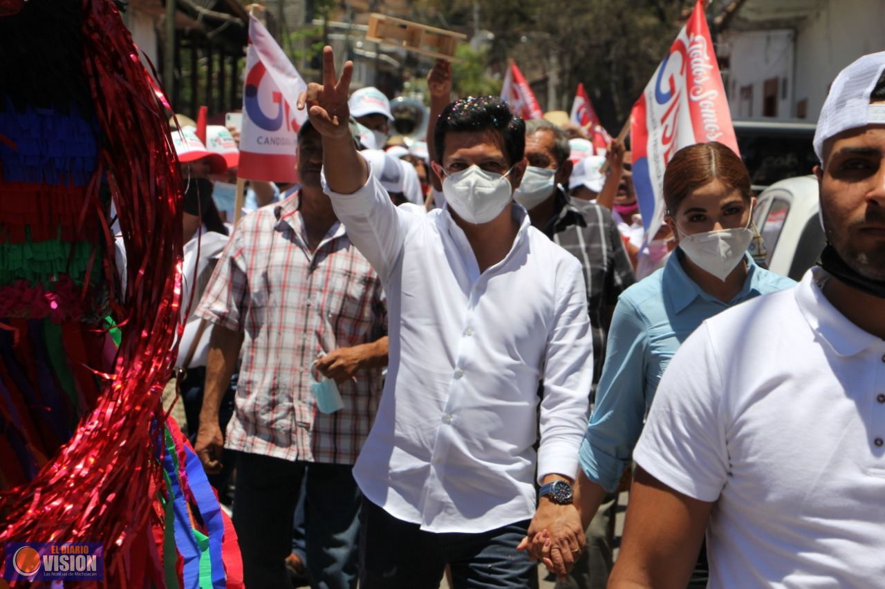Arranca Oscar Escobar campaña para diputado local por el distrito 19 Tacámbaro