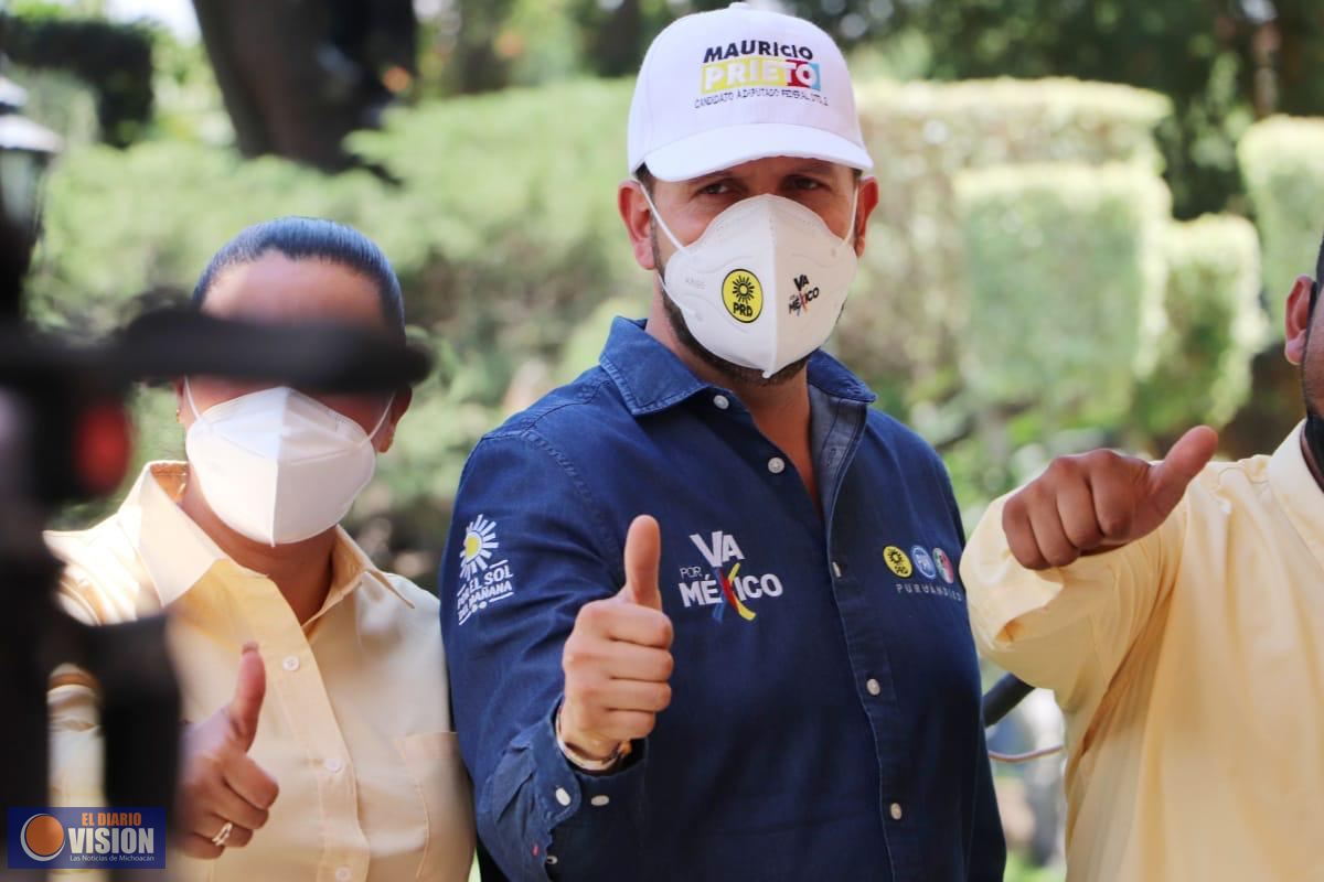 Hagamos equipo por el distrito 02: Mauricio Prieto 