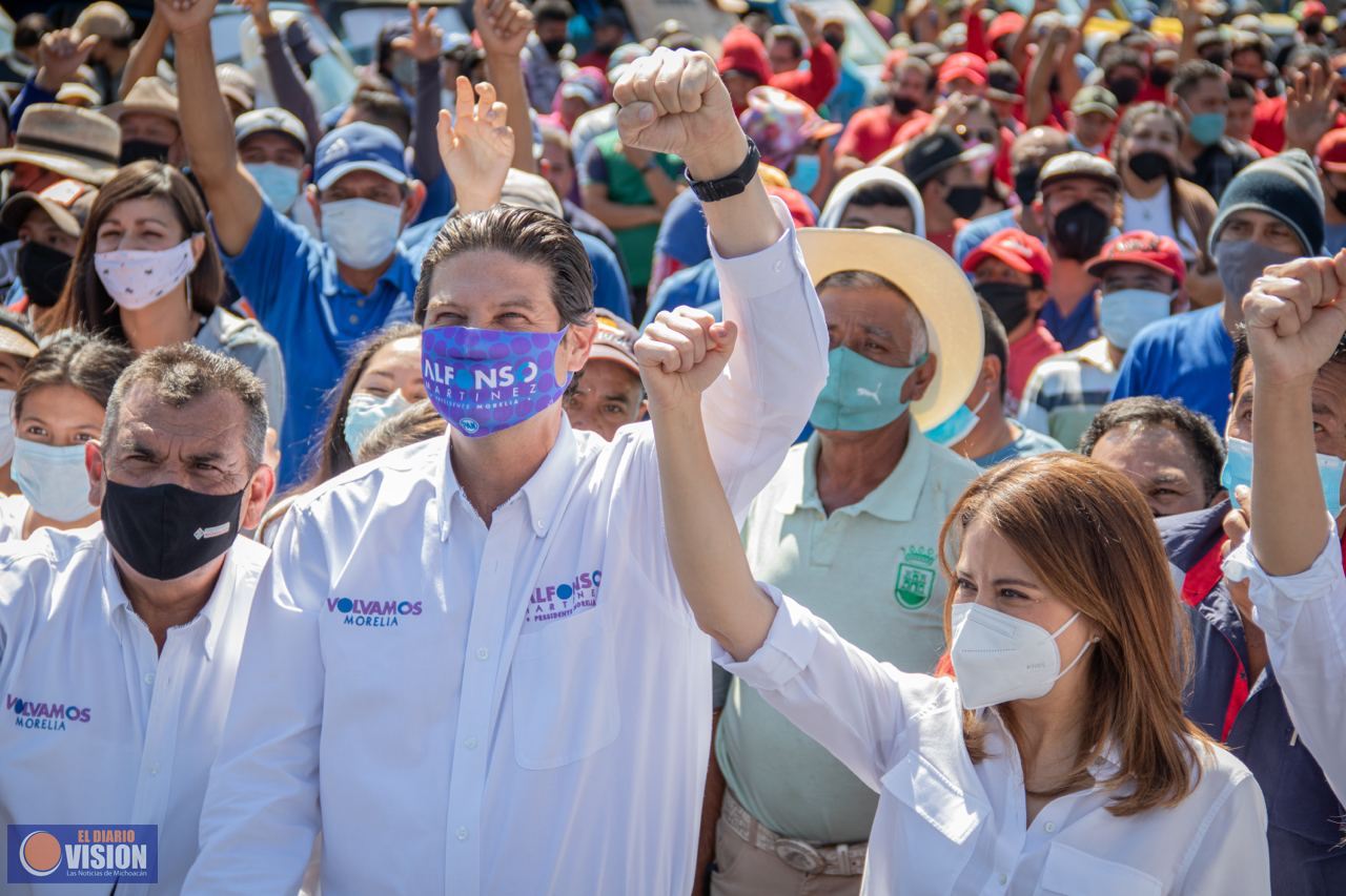Con Alfonso Martínez es posible una ciudad de desarrollo: PRD  Michoacán 