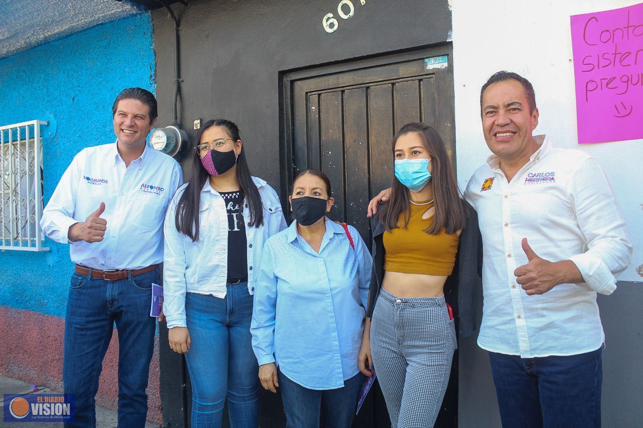 Comerciantes refrendan su apoyo a Alfonso Martínez