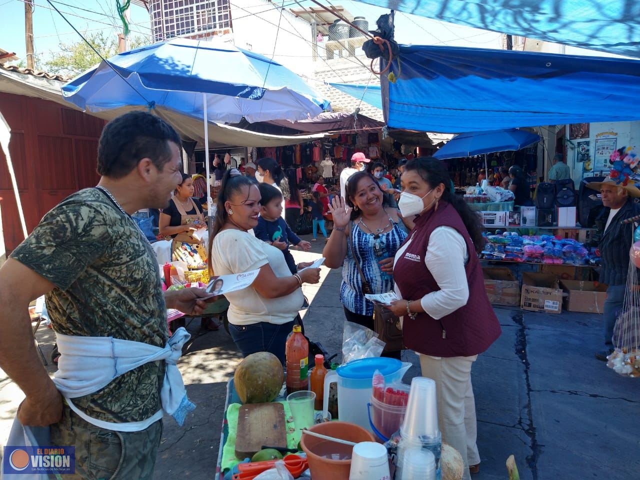 Urgente la reactivación economía local de Tacámbaro con economía social, propone María Chávez 