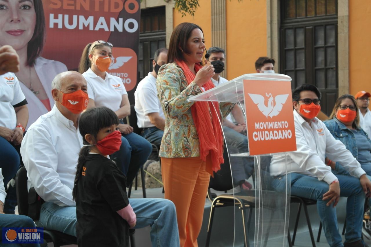 Morelia será incluyente y diversa o no será: Vanina Hernández Villegas