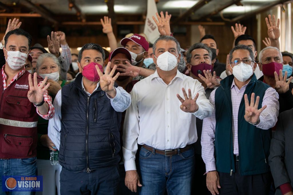 Con estructura sólida, 4T llegará a todos los rincones de Michoacán: Raúl Morón