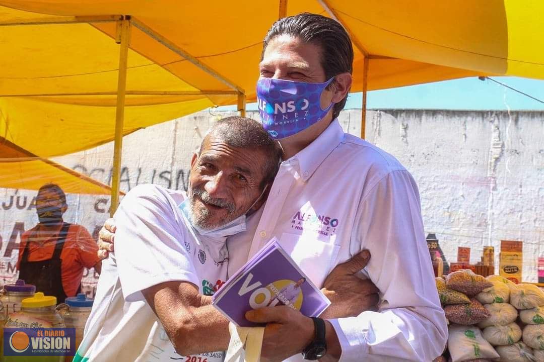 “¡Vuelve Alfonso!, la ciudad está hecha un desastre”, clamaron comerciantes del tianguis 