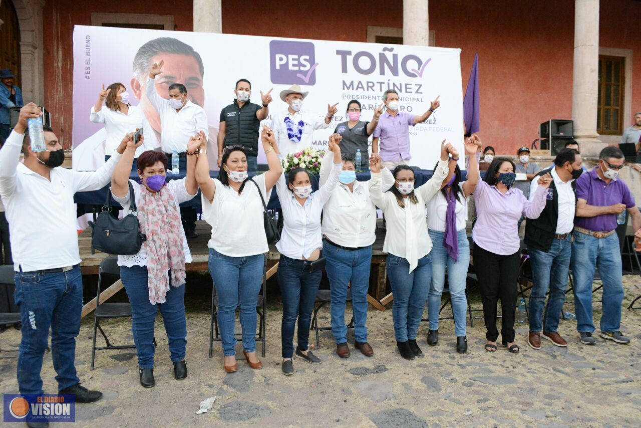 Con el PES, el cacicazgo en Tarímbaro se terminó 