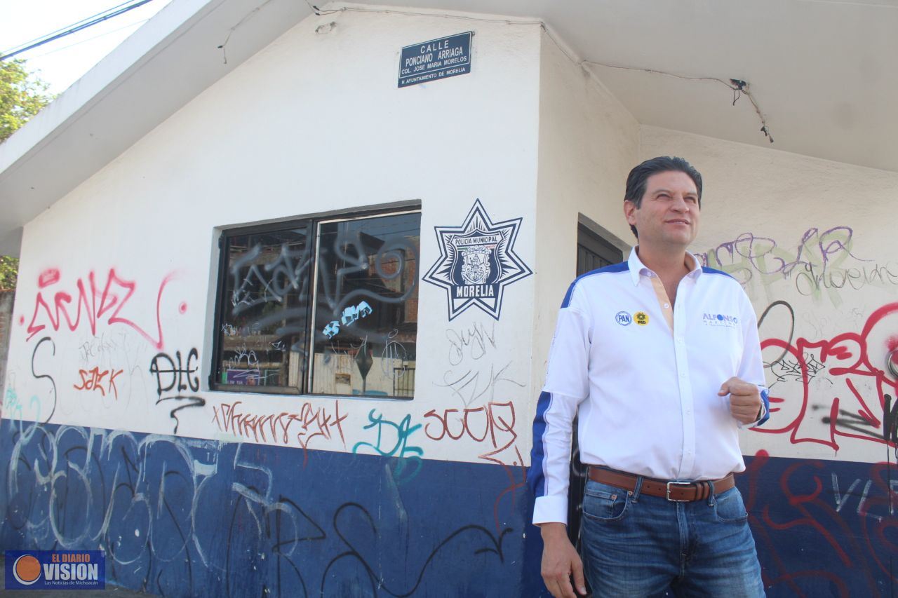 Alfonso Martínez recuperará casetas de policía que hoy lucen abandonadas