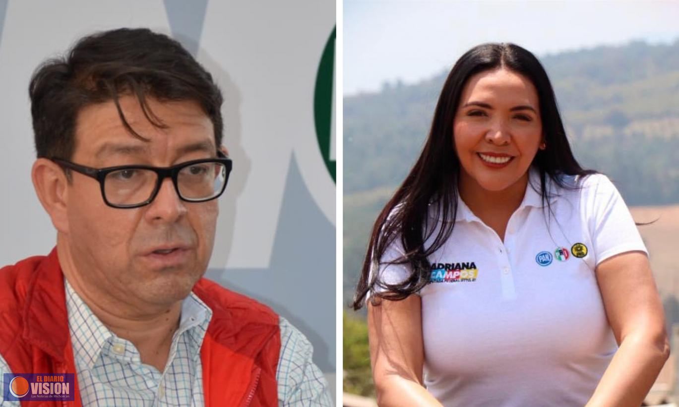 Condena PRI atentando contra Adriana Campos y César Palafox