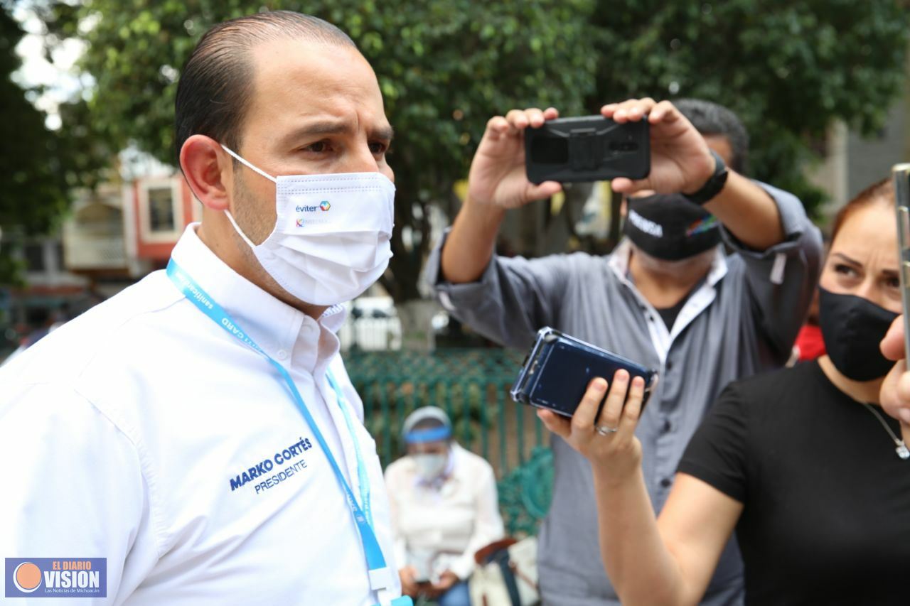 Gobierno federal, debe  garantizar seguridad para candidatos en Michoacán: Marko Cortés 