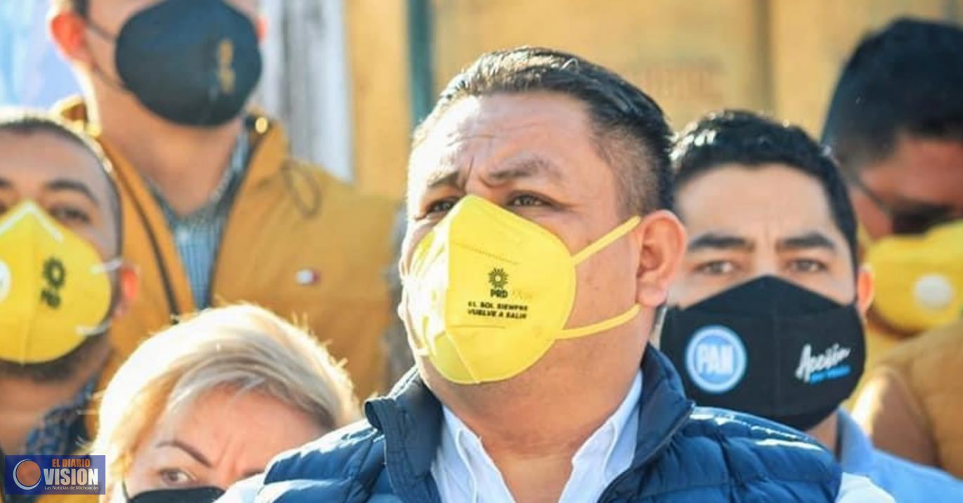 Lamenta PRD actos suscitados a las y los candidatos 