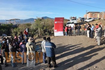 Arrancan 35 obras de electrificación en convenio con la CFE