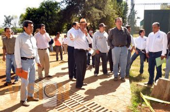 Nuevas autoridades conocen el avance sobre obra pública