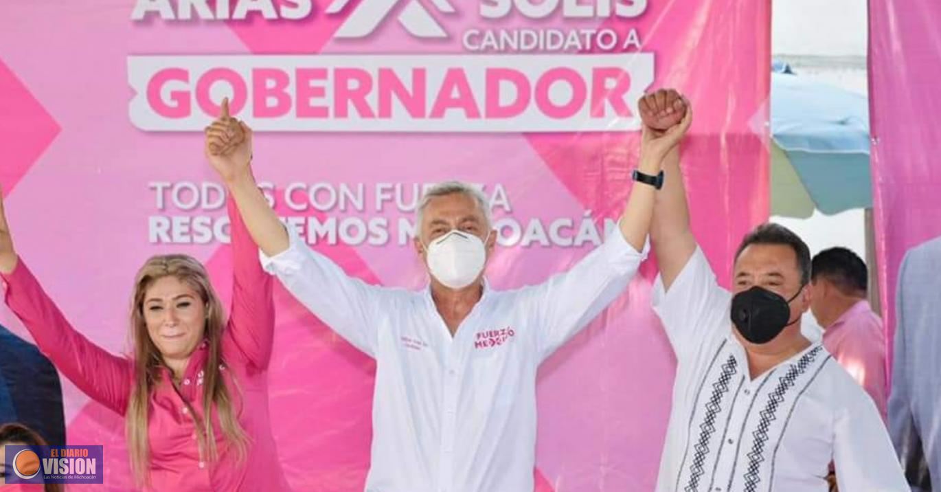 Hagamos de Michoacán Tierra de  Oportunidades: Cristóbal Arias 